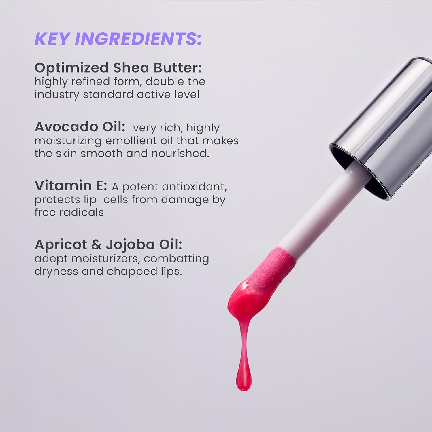 image:imageWonderskin Lip Oil Rehab Serum Tinted Lip Oil Hydrating Lip SerumAmour
