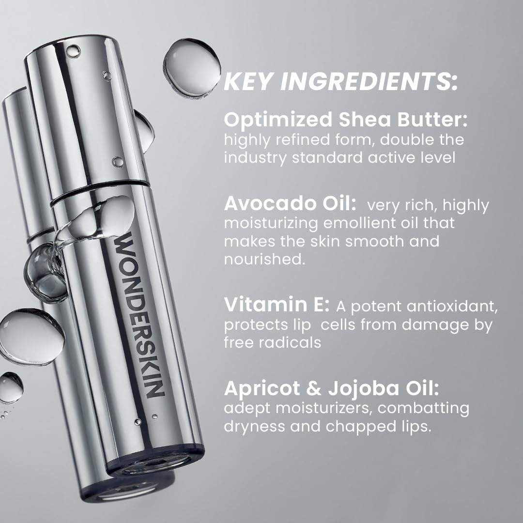image:imageWonderskin Lip Oil Rehab Serum Tinted Lip Oil Hydrating Lip SerumClear