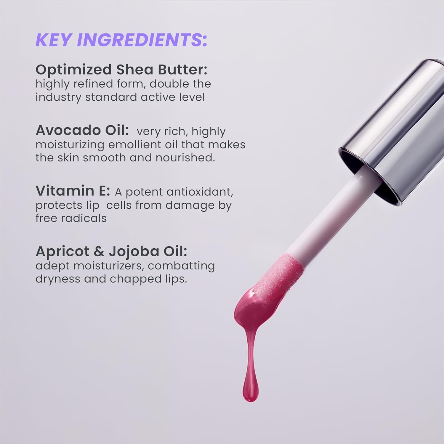 image:imageWonderskin Lip Oil Rehab Serum Tinted Lip Oil Hydrating Lip SerumHoney