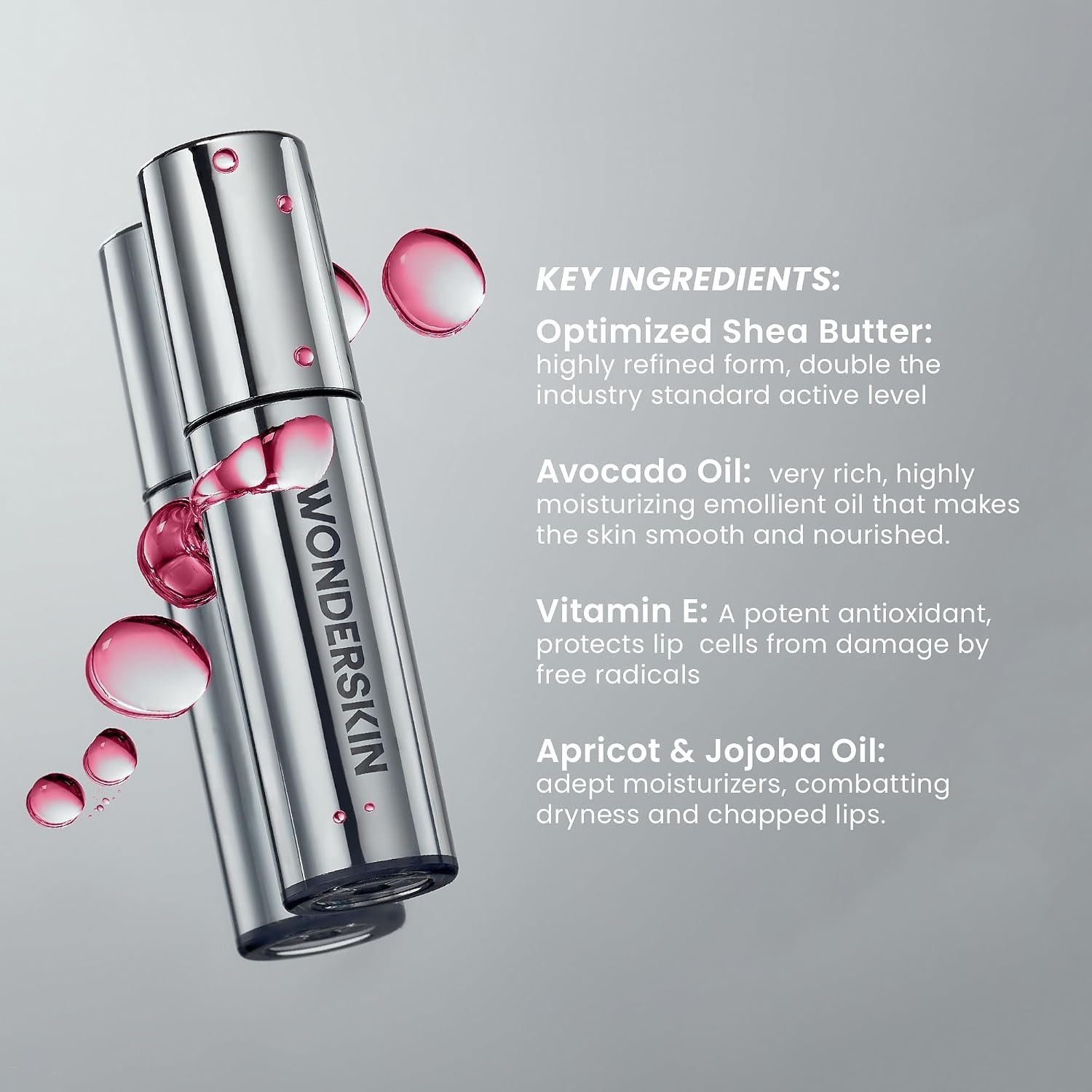 image:imageWonderskin Lip Oil Rehab Serum Tinted Lip Oil Hydrating Lip SerumKissed