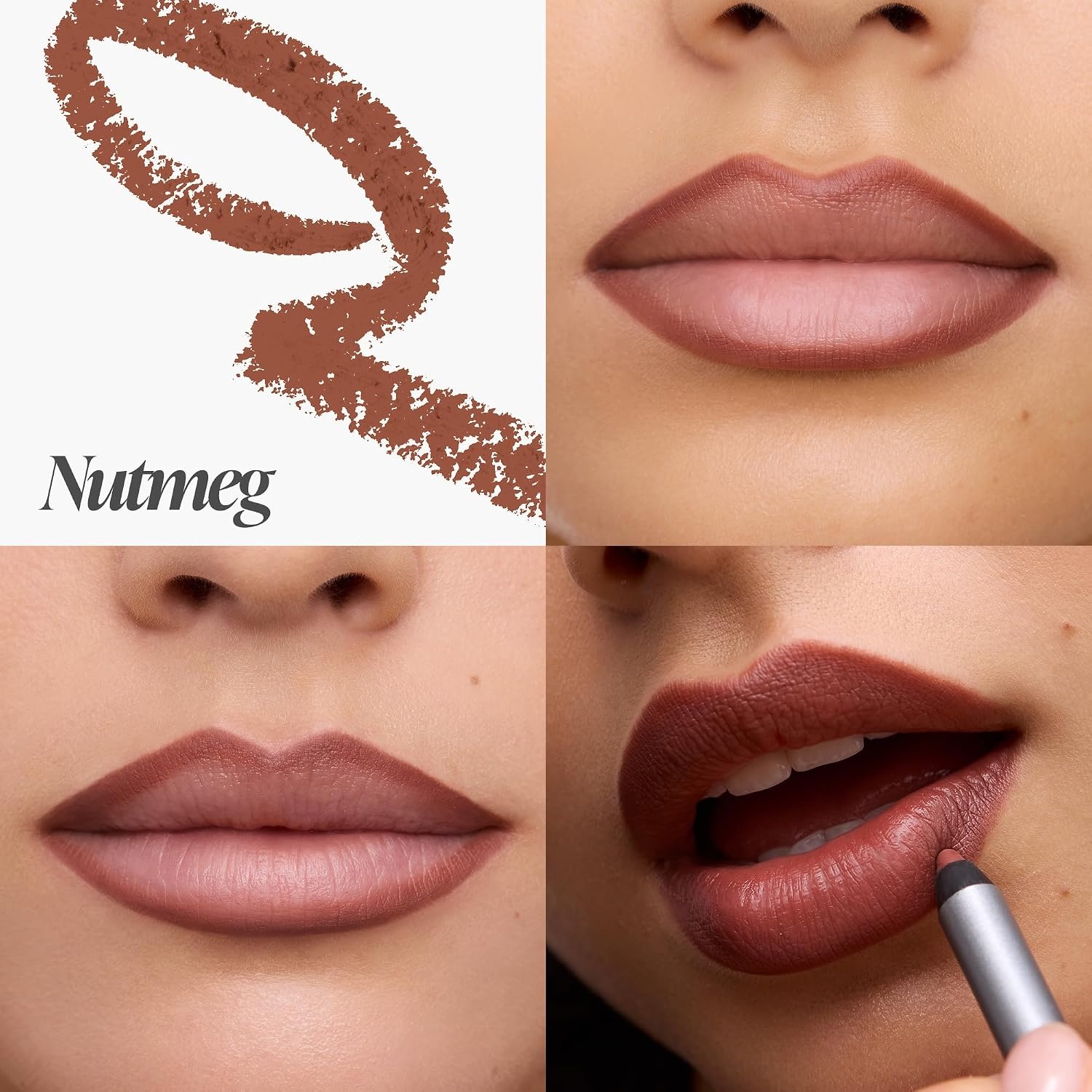 image:imageWonderskin Lipliner Pencil 360 Contour Lipliner Longwear WaterproofNutmeg