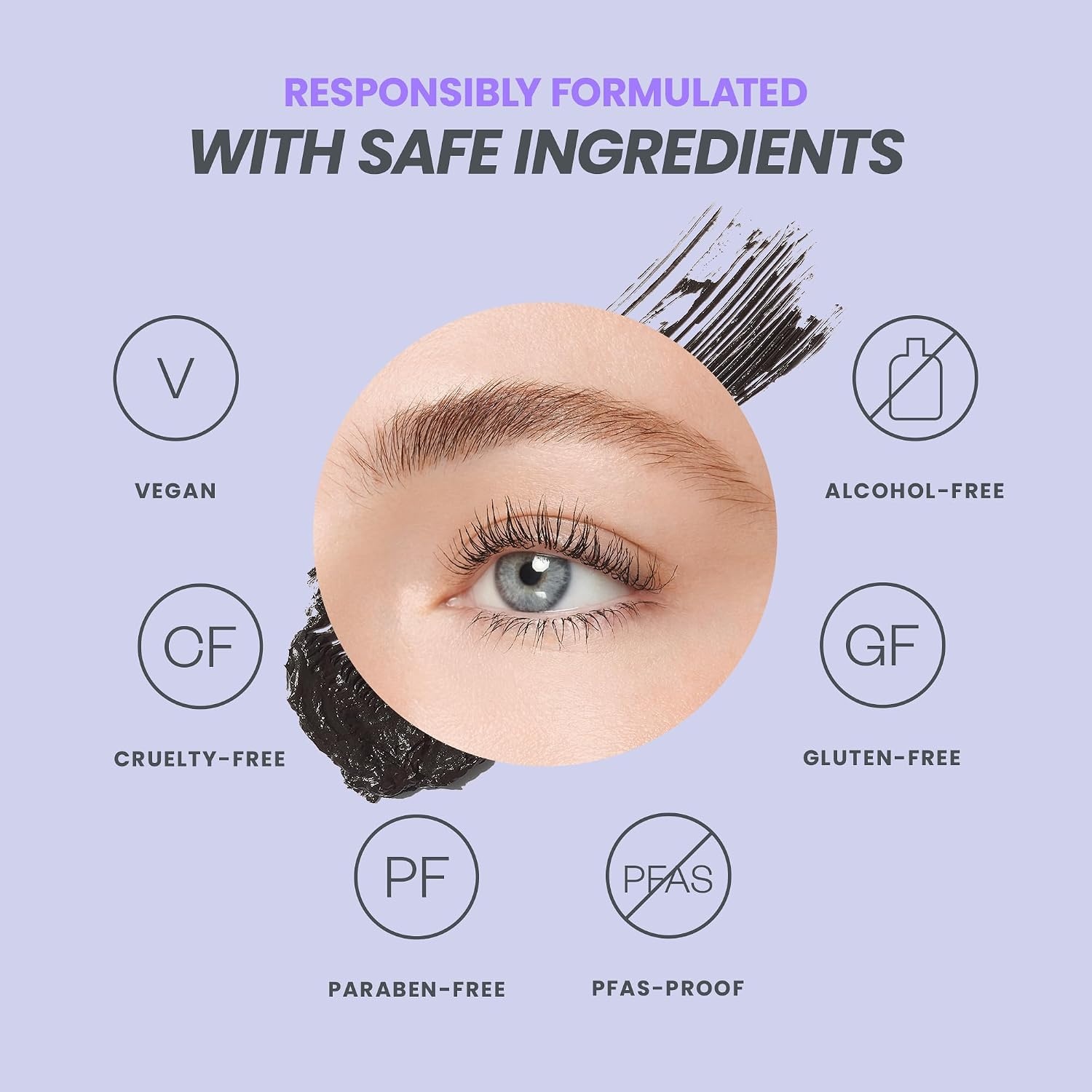 image:imageWonderskin Mascara Infinite Rizz LongWear Volumizing Black MascaraBlack