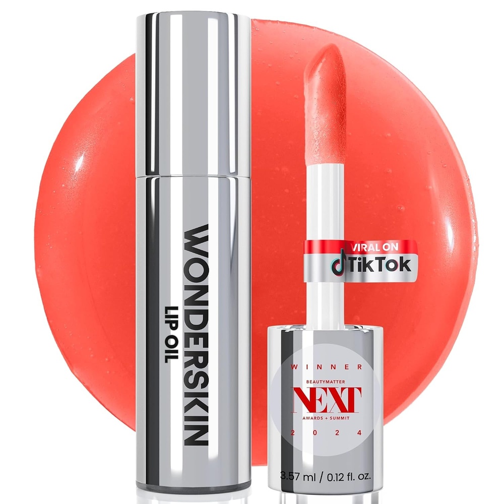image:imageWonderskin Lip Oil Rehab Serum Tinted Lip Oil Hydrating Lip SerumFlirt