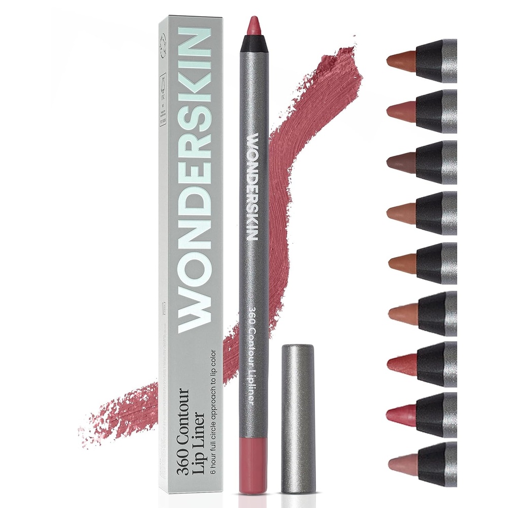 image:imageWonderskin Lipliner Pencil 360 Contour Lipliner Longwear WaterproofRosewood