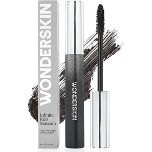 Wonderskin Mascara – Infinite Rizz Long-Wear, Volumizing Black Mascara(Black)