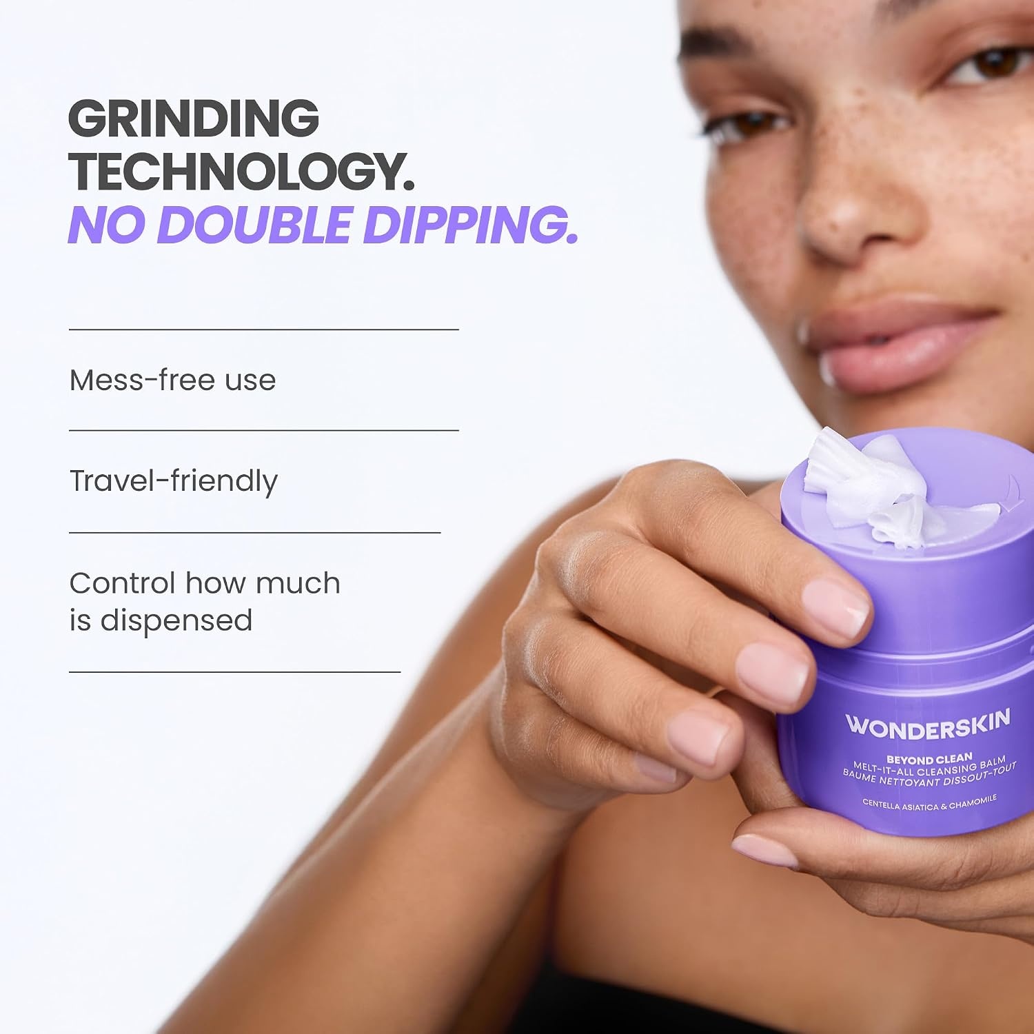 image:imageWonderskin Cleansing Balm Melt It All Gentle Makeup Remover amp Face Cleanser15 Fl Oz Pack of 1