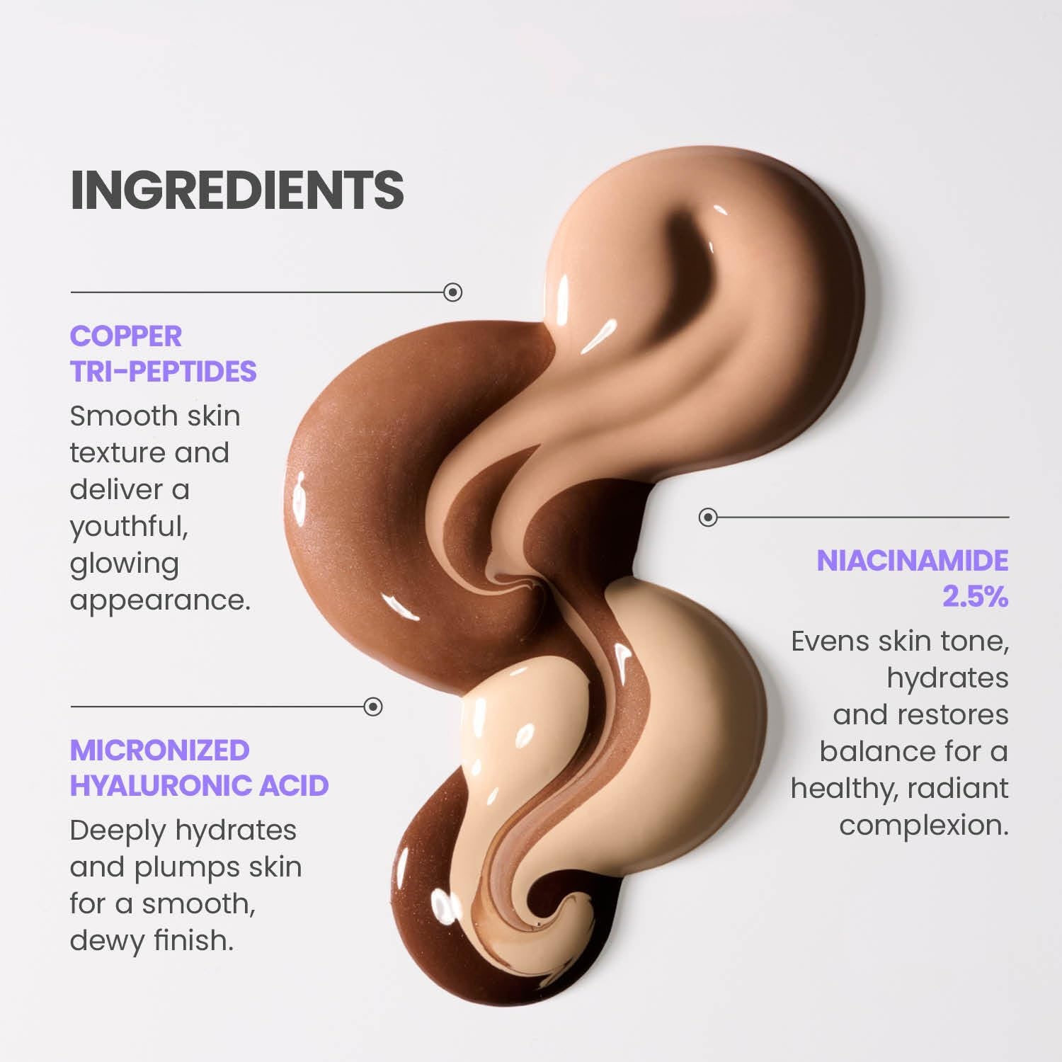 image:imageWonderskin Foundation Serum Niacinamide Copper TriPeptide Waterproof10 Mesa Medium Tan Olive