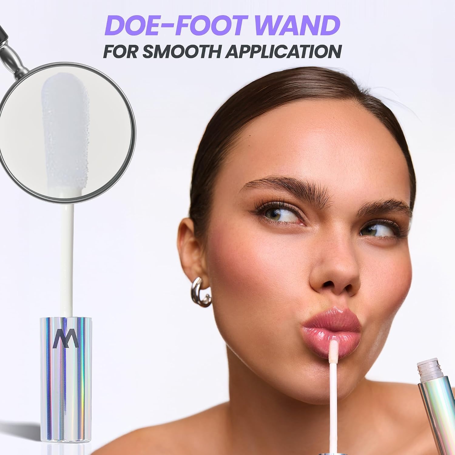 image:imageWonderskin Lip Gloss Clear Shine Top Gloss Long Lasting GlossClear Shine