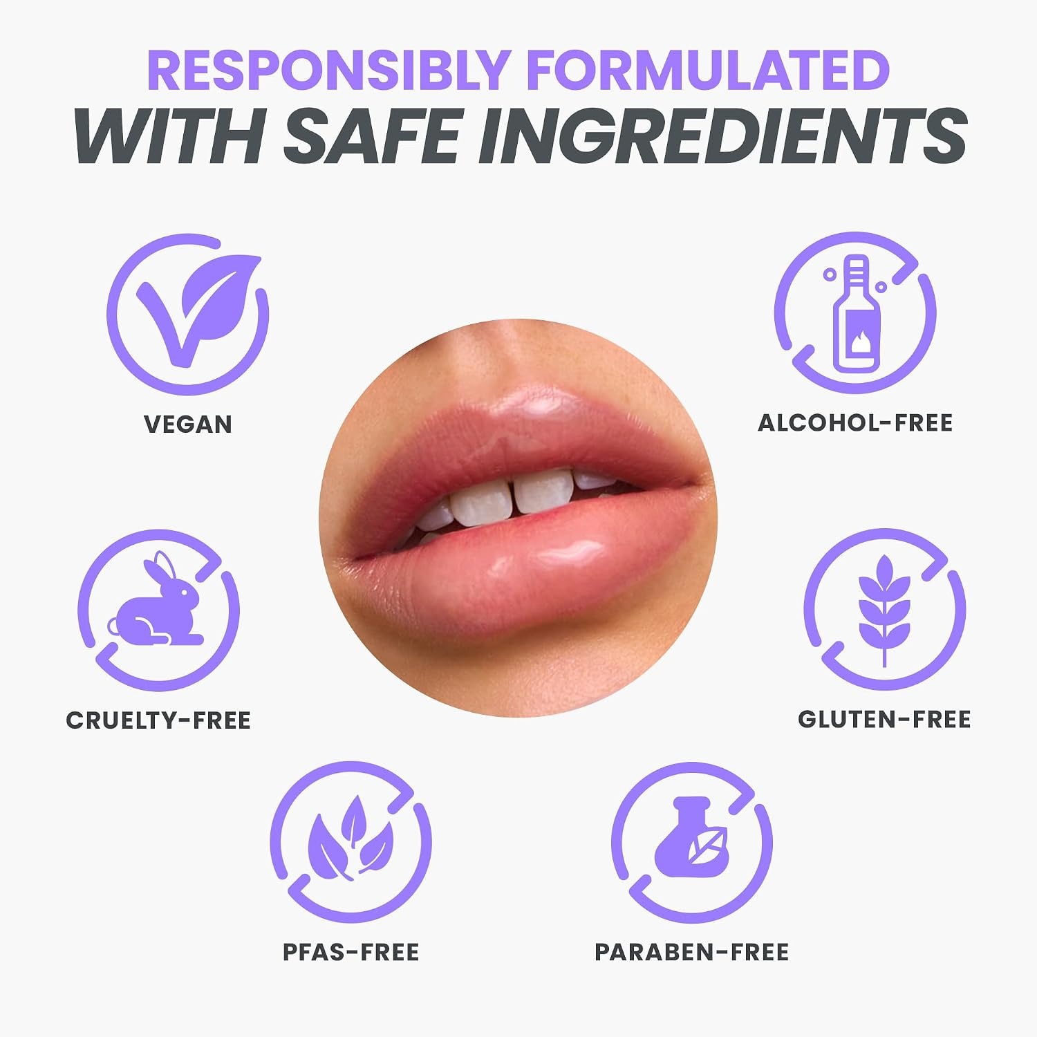 image:imageWonderskin Lip Gloss Clear Shine Top Gloss Long Lasting GlossClear Shine