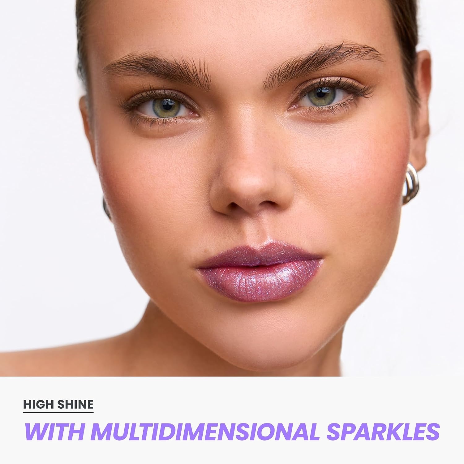 image:imageWonderskin Lip Gloss Clear Shine Top Gloss Long Lasting GlossGlitter Blue