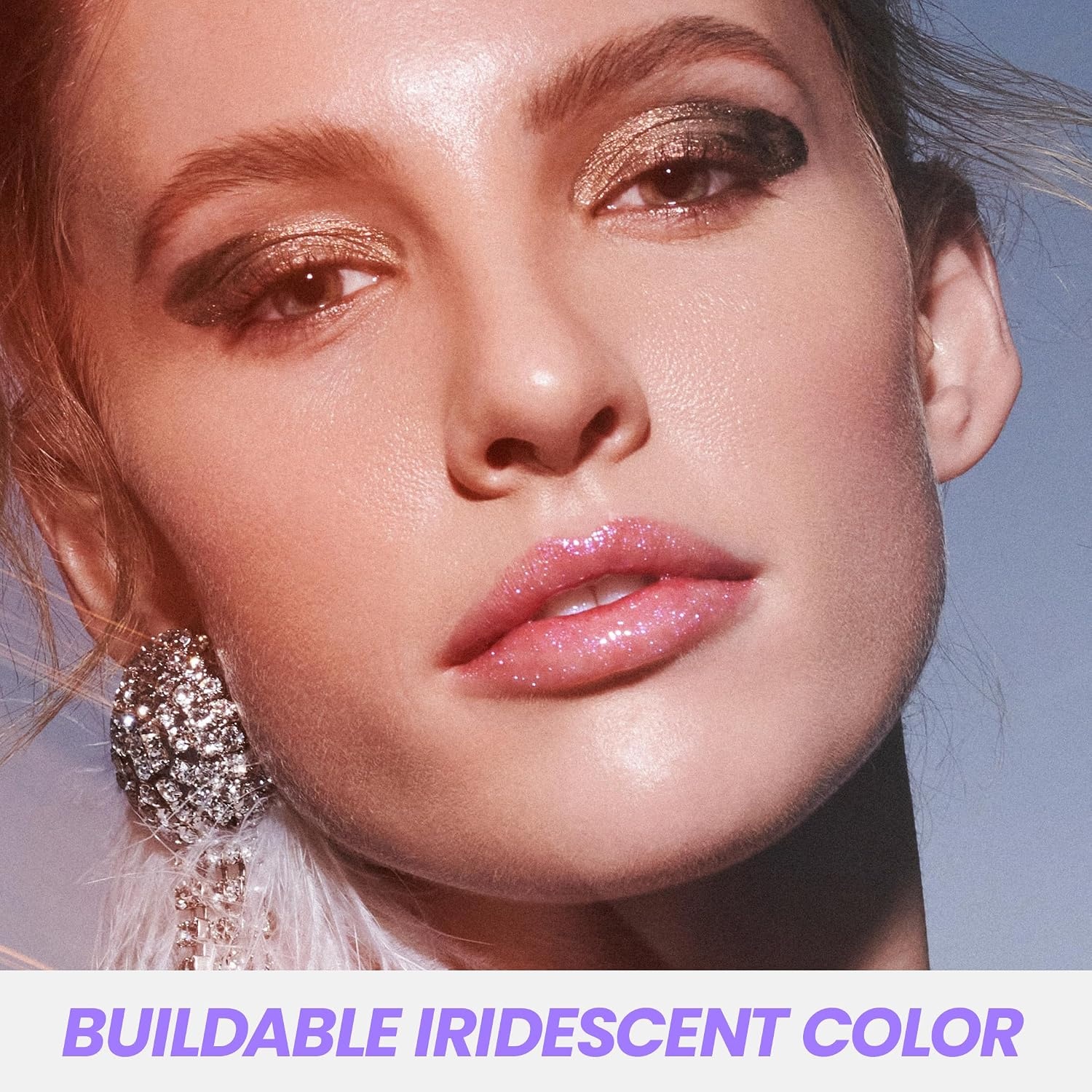 image:imageWonderskin Lip Gloss Clear Shine Top Gloss Long Lasting GlossHolographic