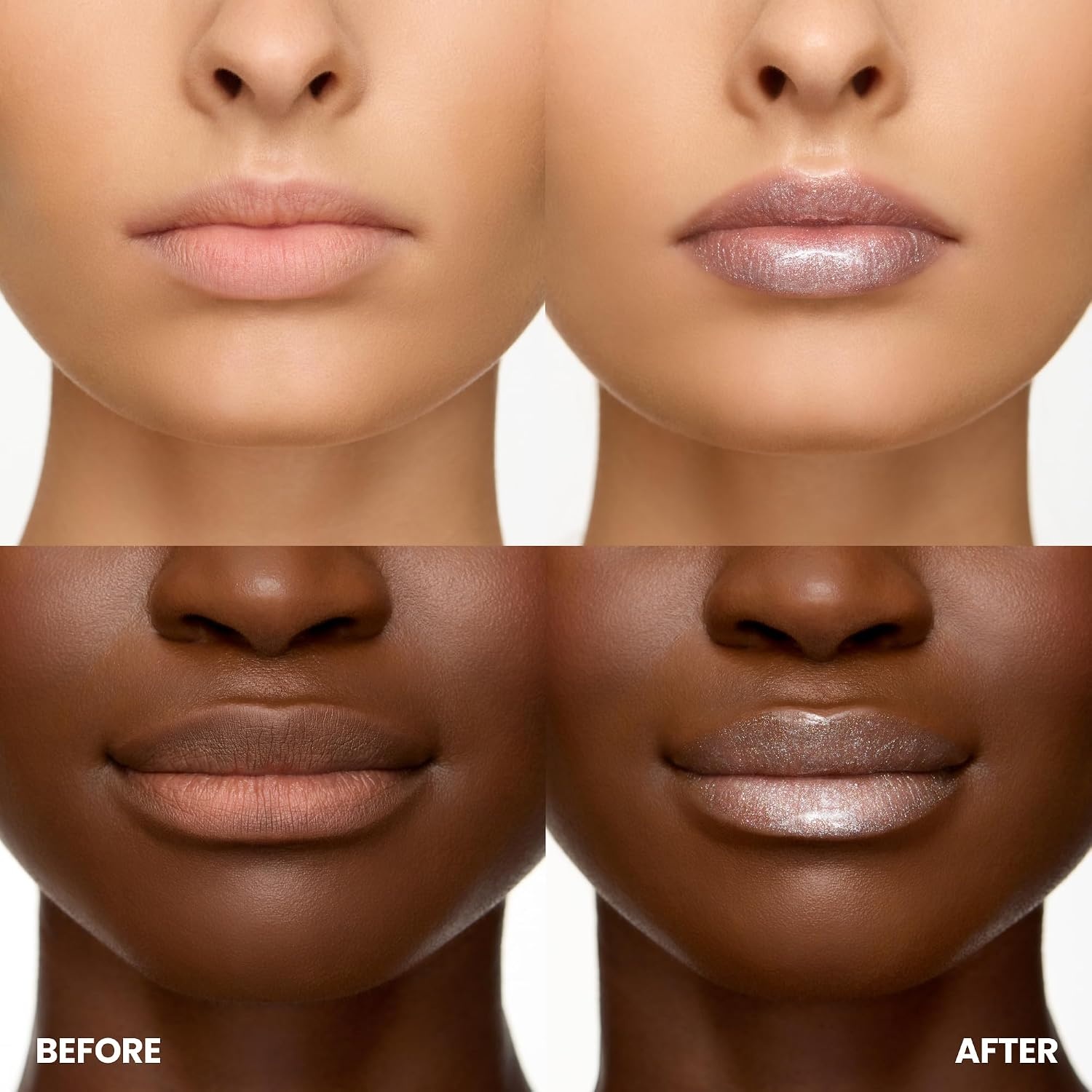 image:imageWonderskin Lip Gloss Clear Shine Top Gloss Long Lasting GlossSilver Glitter