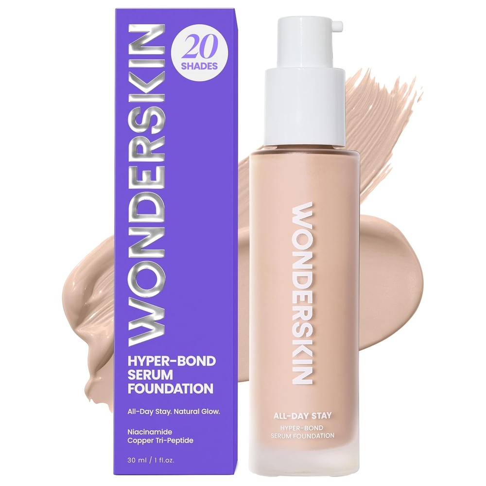 image:imageWonderskin Foundation Serum Niacinamide Copper TriPeptide Waterproof05 Moonstone Light Neutral