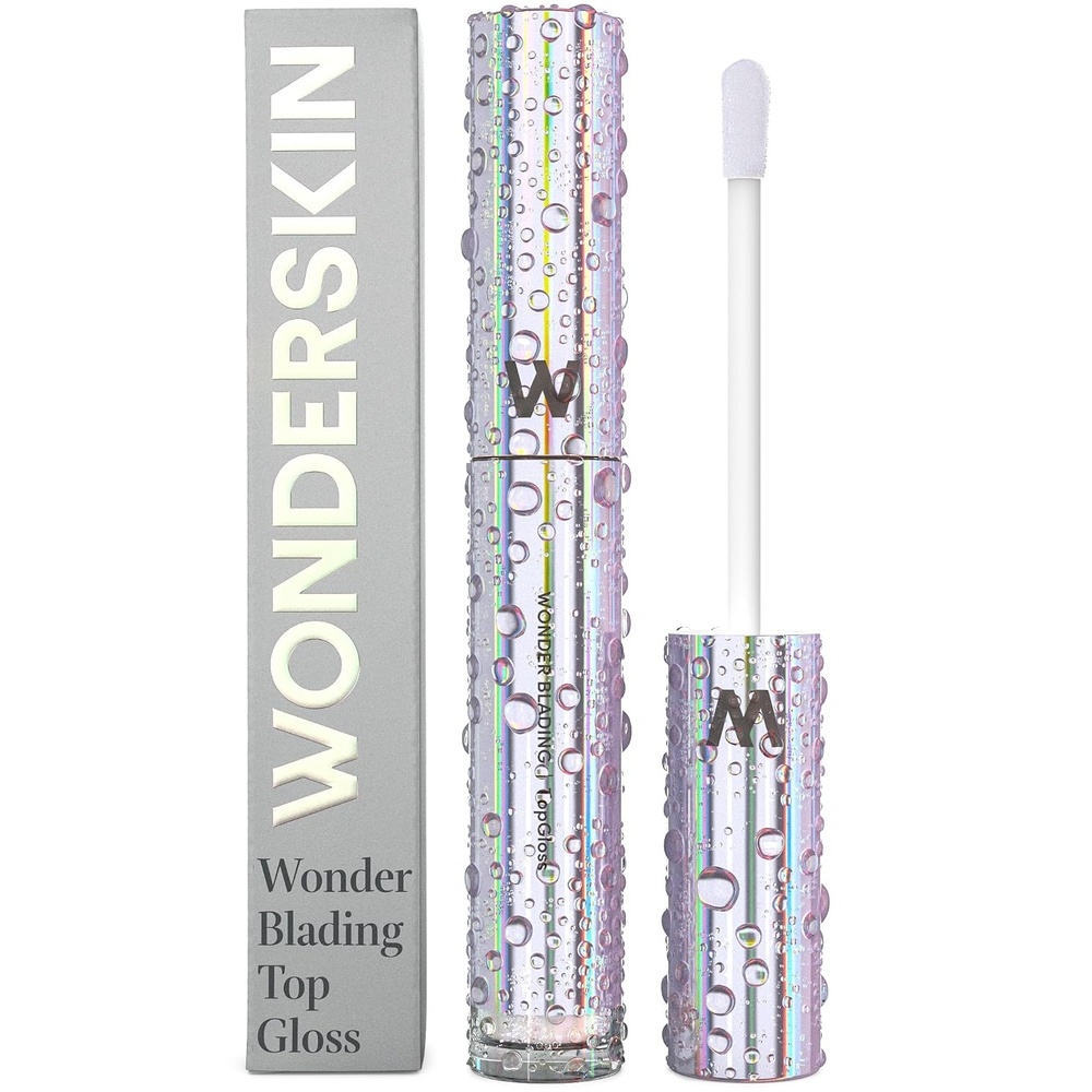 image:imageWonderskin Lip Gloss Clear Shine Top Gloss Long Lasting GlossHolographic