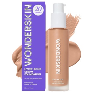 Wonderskin Foundation Serum – Niacinamide + Copper Tri-Peptide, Waterproof(09 Allure (Medium Cool))
