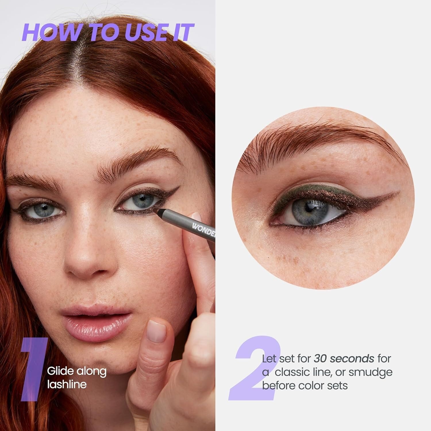 image:imageWonderskin Eyeliner Pencil 1440 Longwear Eyeliner Waterproof amp Smudge ProofBlack Truffle 1 Pack