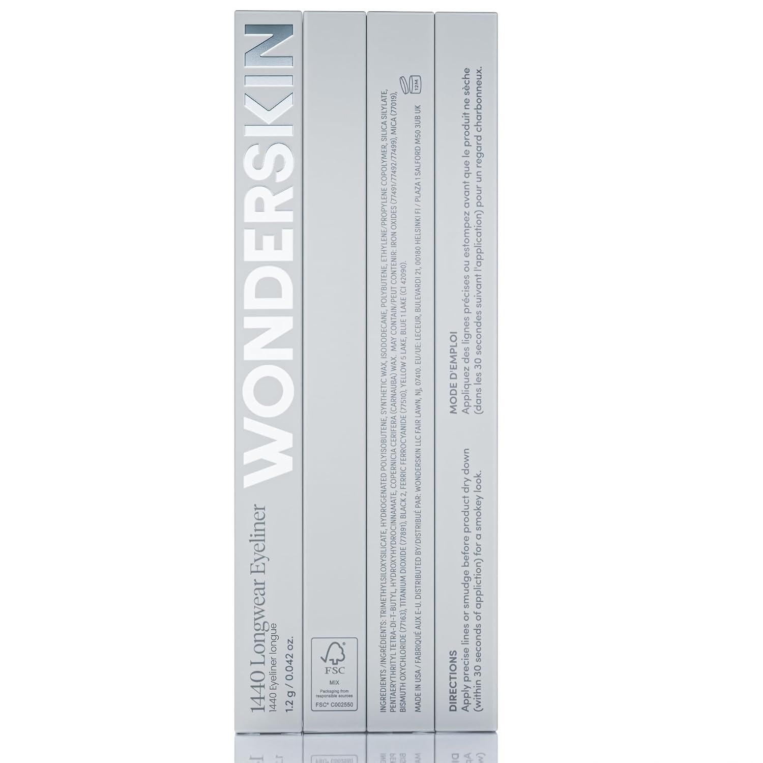 image:imageWonderskin Eyeliner Pencil 1440 Longwear Eyeliner Waterproof amp Smudge ProofBlueberry 1 Pack