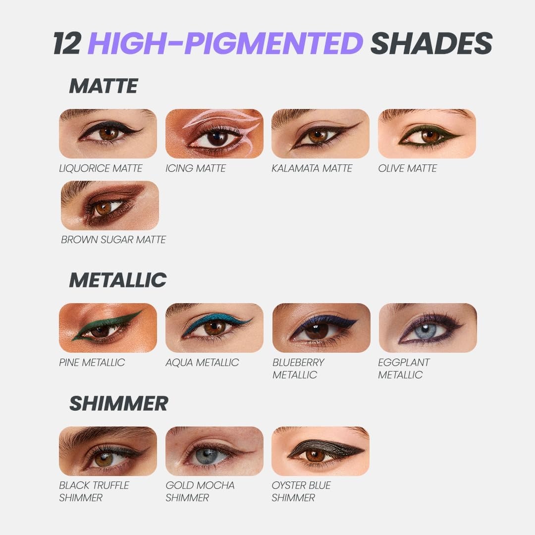 image:imageWonderskin Eyeliner Pencil 1440 Longwear Eyeliner Waterproof amp Smudge ProofBrown Sugar 1 Pack