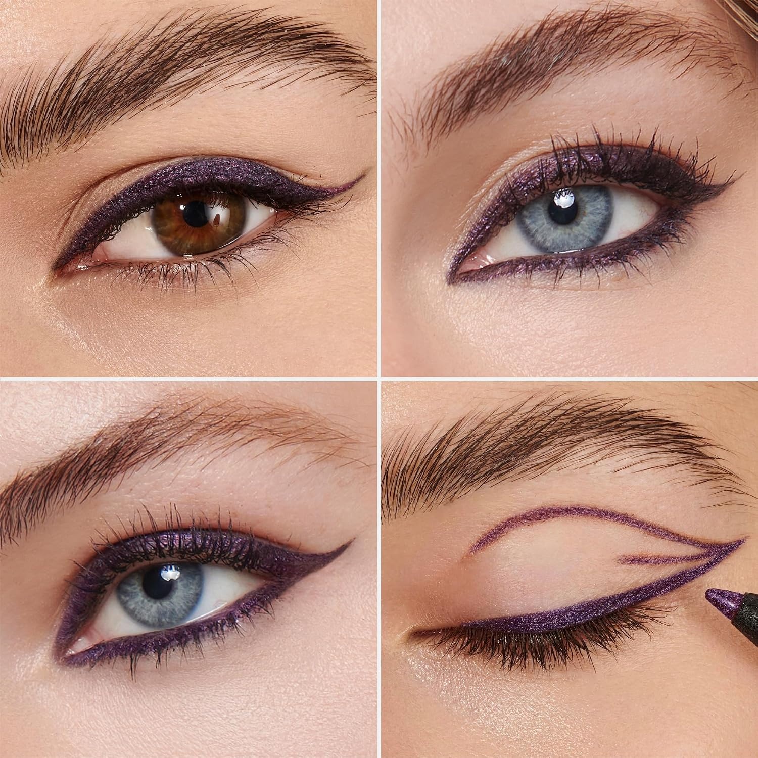 image:imageWonderskin Eyeliner Pencil 1440 Longwear Eyeliner Waterproof amp Smudge ProofEggplant 1 Pack