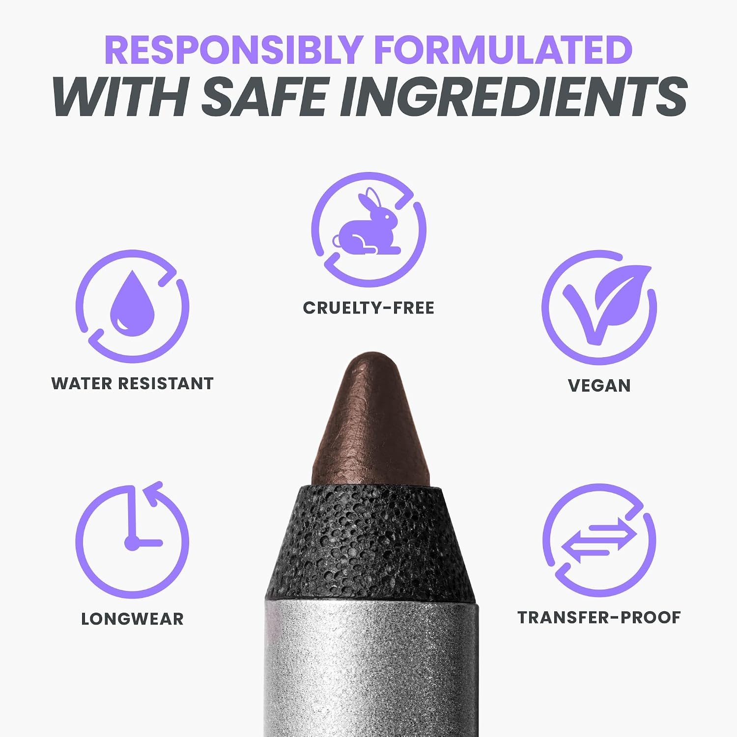 image:imageWonderskin Eyeliner Pencil 1440 Longwear Eyeliner Waterproof amp Smudge ProofKalamata 1 Pack