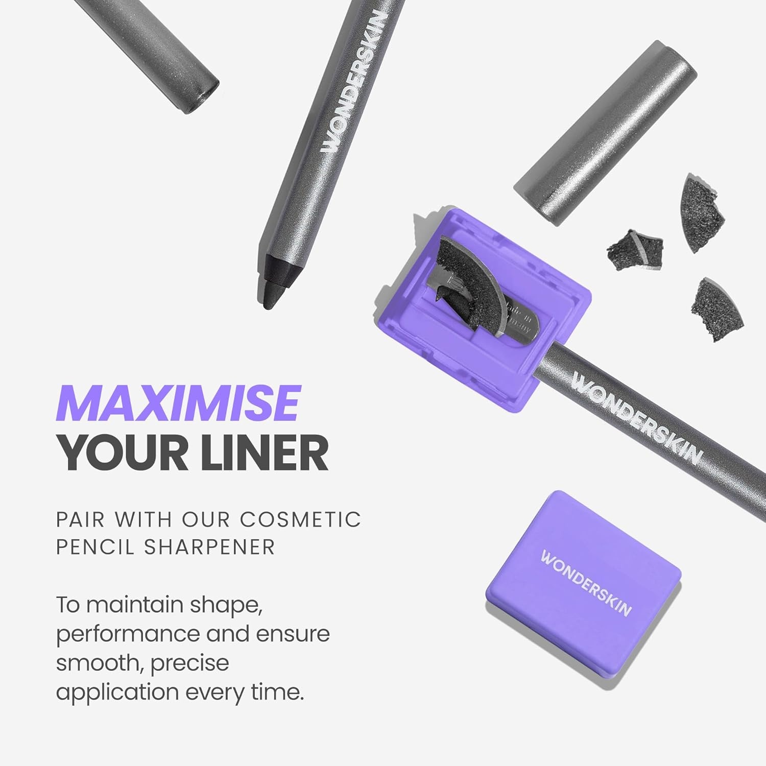 image:imageWonderskin Eyeliner Pencil 1440 Longwear Eyeliner Waterproof amp Smudge ProofKalamata 1 Pack