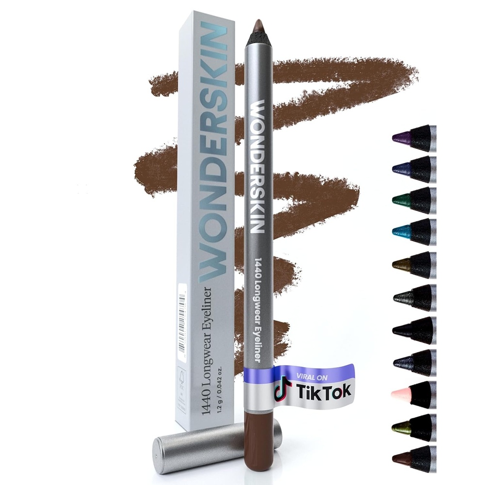 image:imageWonderskin Eyeliner Pencil 1440 Longwear Eyeliner Waterproof amp Smudge ProofBrown Sugar 1 Pack