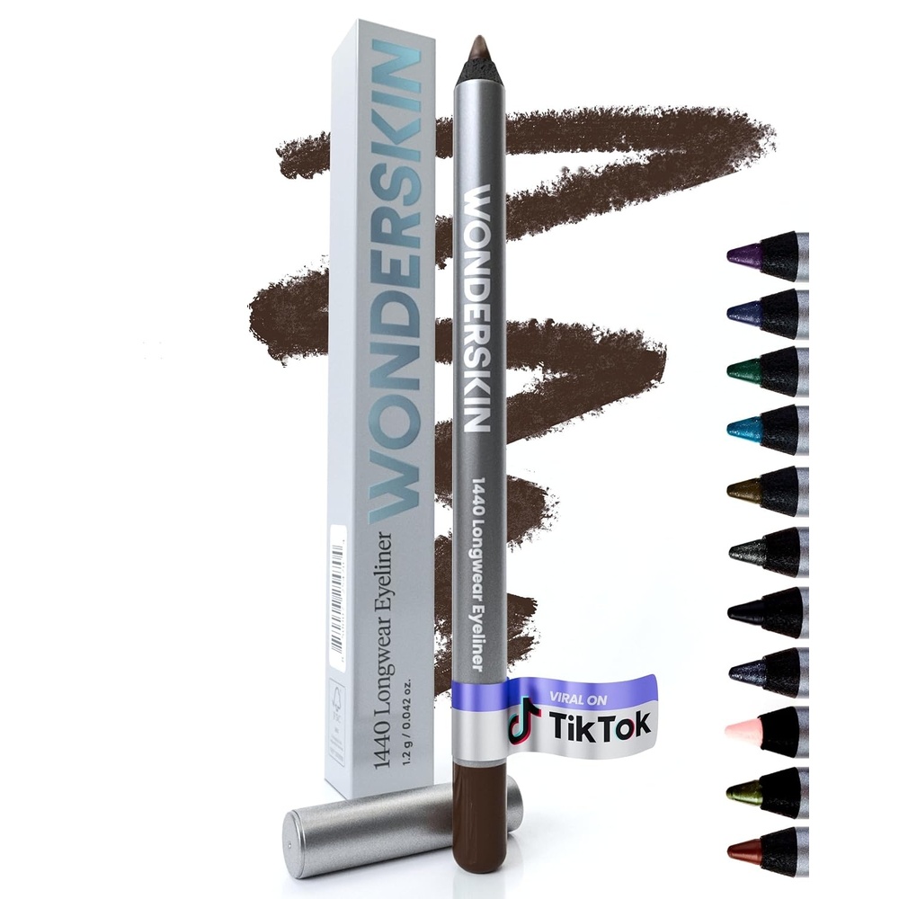 image:imageWonderskin Eyeliner Pencil 1440 Longwear Eyeliner Waterproof amp Smudge ProofKalamata 1 Pack