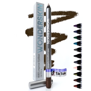 Wonderskin Eyeliner Pencil 1440 Longwear Eyeliner Waterproof & Smudge Proof(Gold Mocha (1 Pack))