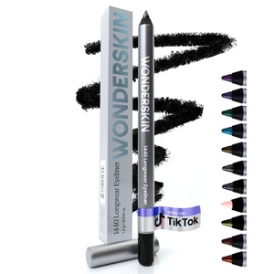 Wonderskin Eyeliner Pencil 1440 Longwear Eyeliner Waterproof & Smudge Proof(Liquorice (1 Pack))